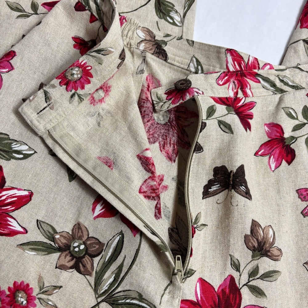 Sag harbor floral linen pants - Picture 2 of 4